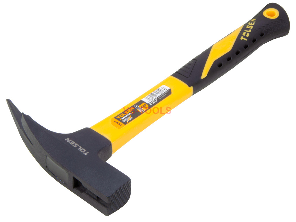 Milled Face Roofing Hammer ShockReducing Fiberglass TPR